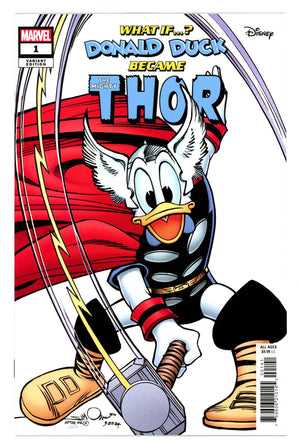 What If Donald Duck Became Thor 1 Simonson Variant (2024)