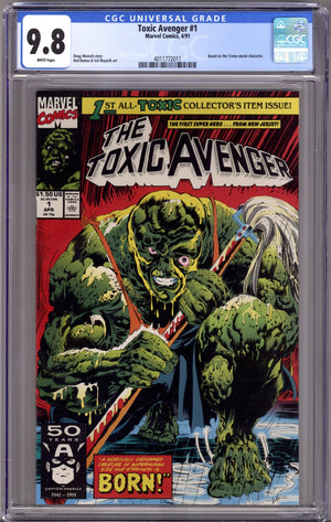 Toxic Avenger   1 CGC 9.8 (NM/M)   (1991)