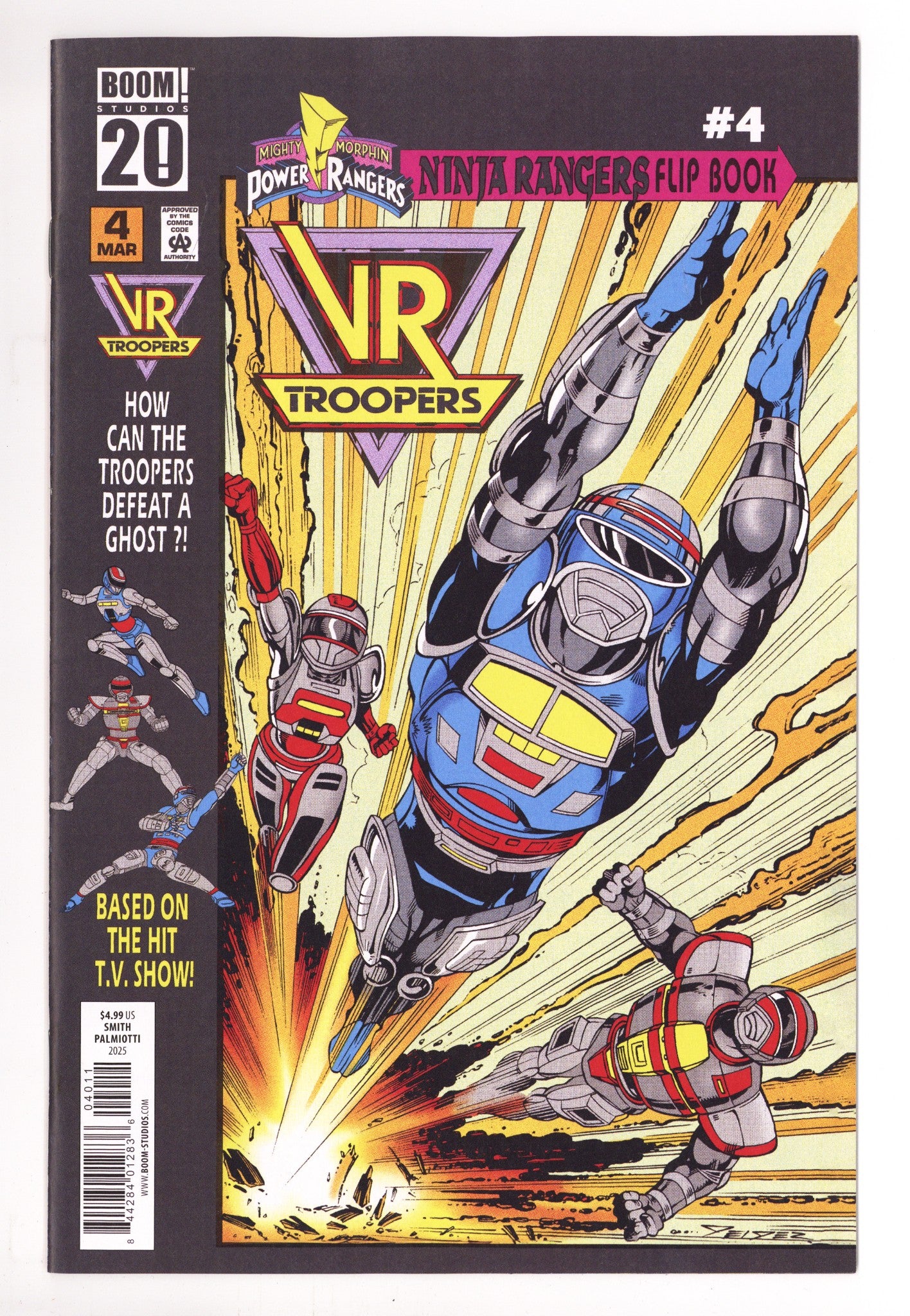 VR Troopers / Power Rangers Flipbook Facsimile Edition 4 (2025)