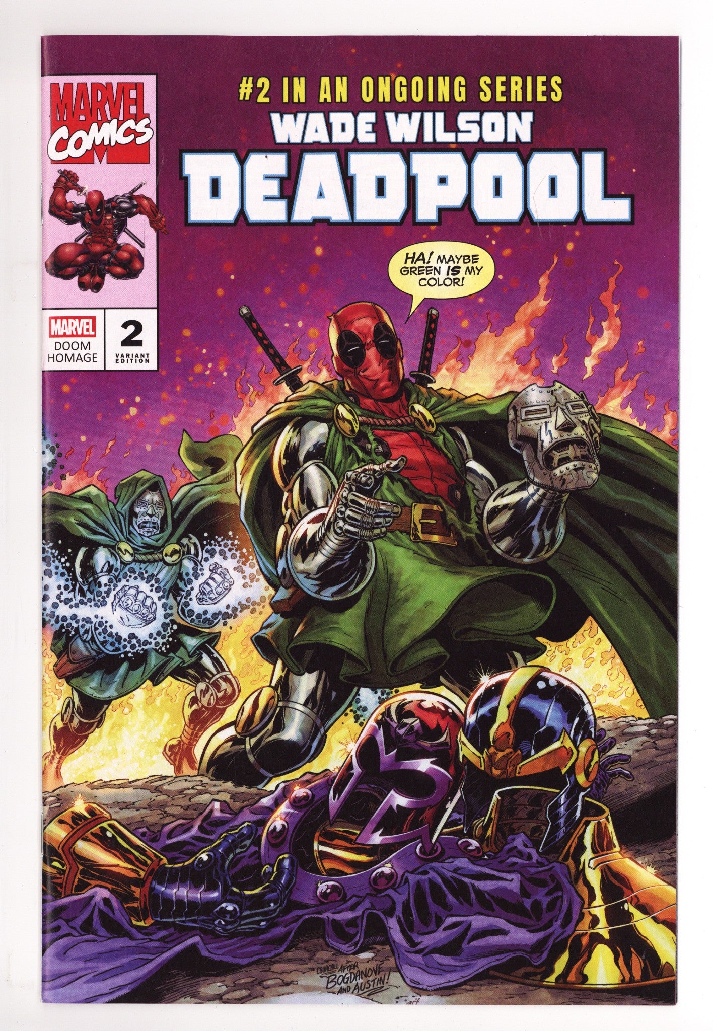 Wade Wilson: Deadpool 2 Churchill Homage Variant (2026)