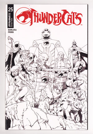 Thundercats 25 Shalvey B&W Variant (2026)