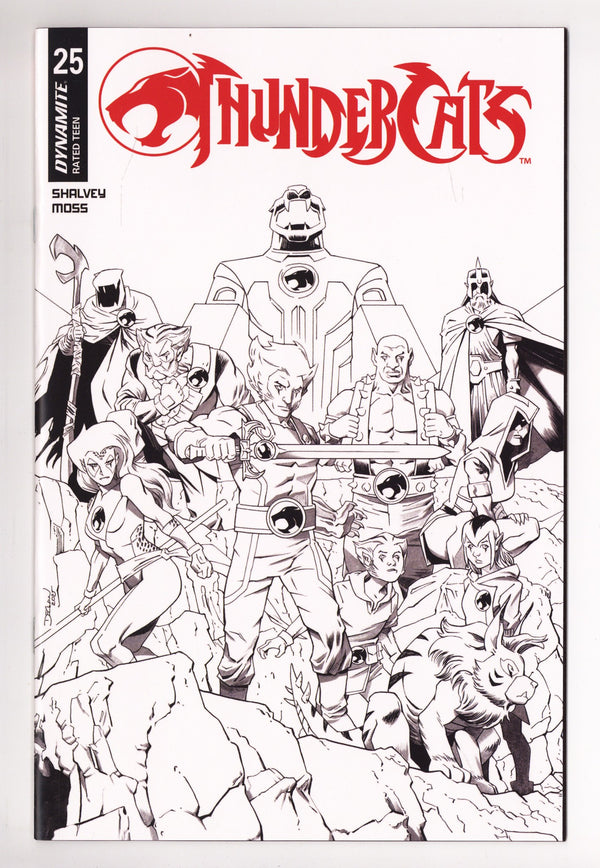 Thundercats 25 Shalvey B&W Variant (2026)