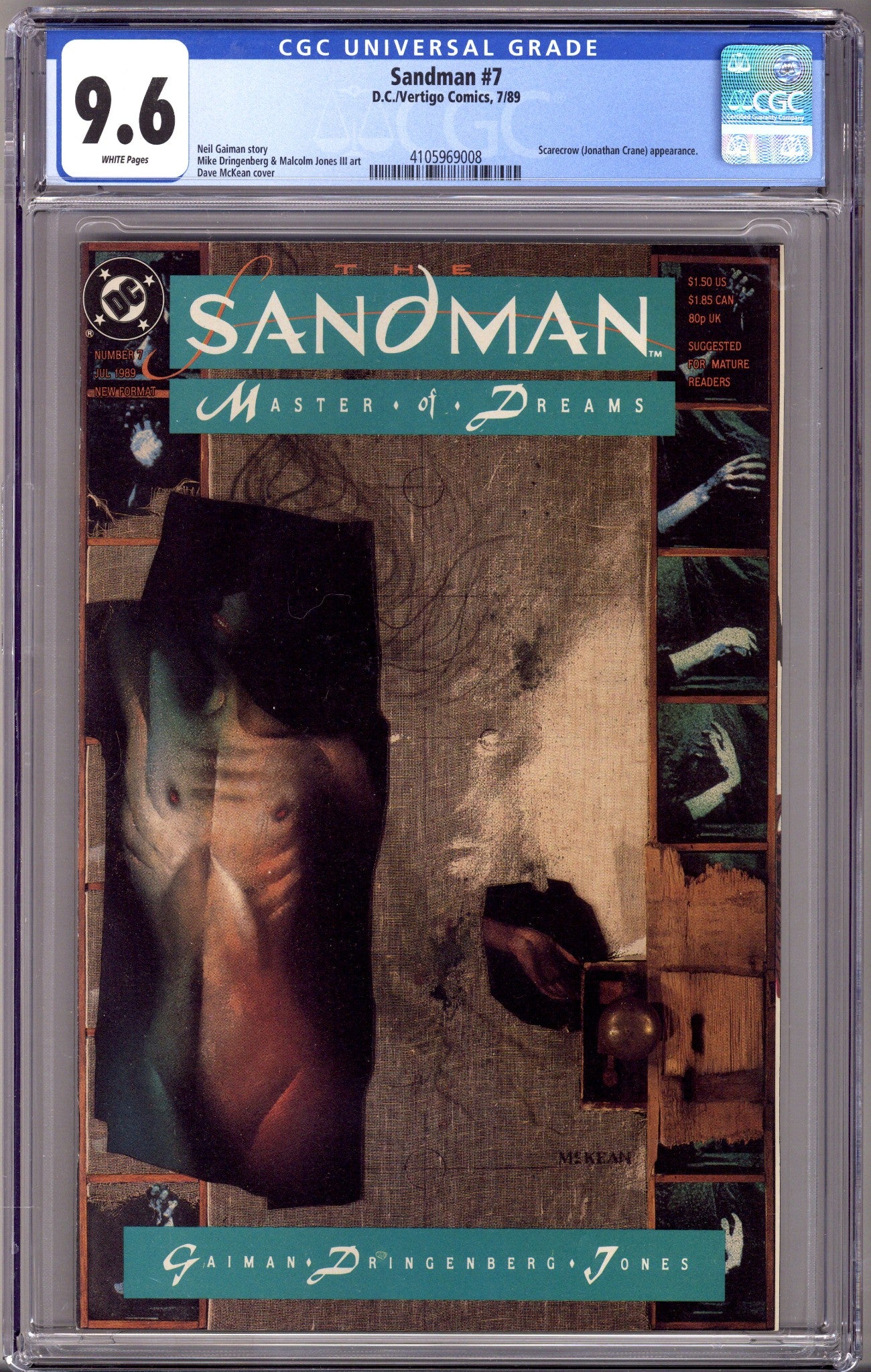 Sandman Vol 2 7 CGC 9.6 (NM+) (1989)