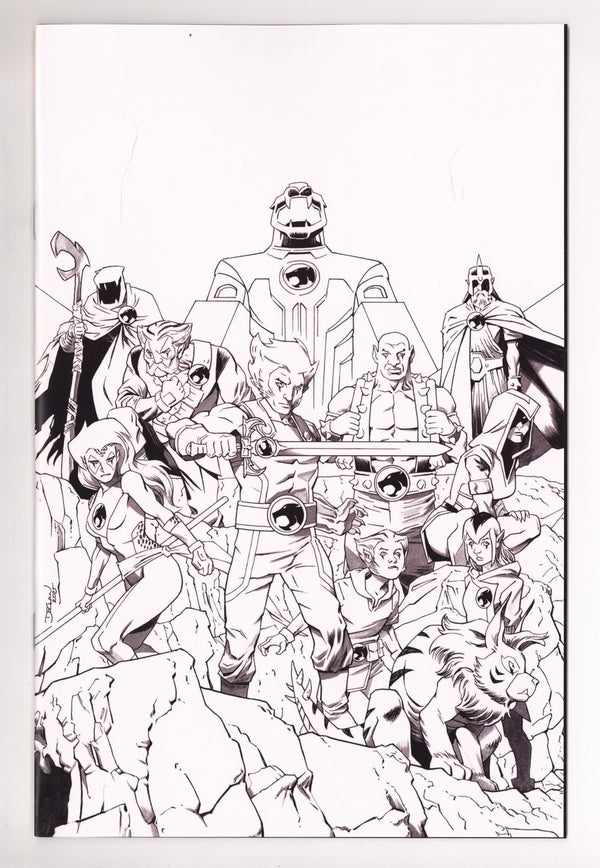 Thundercats 25 Shalvey B&W Virgin Incentive (2026)