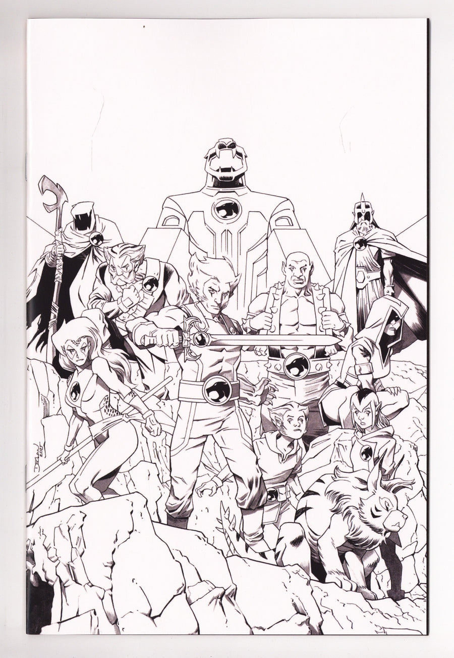Thundercats 25 Shalvey B&W Virgin Incentive (2026)