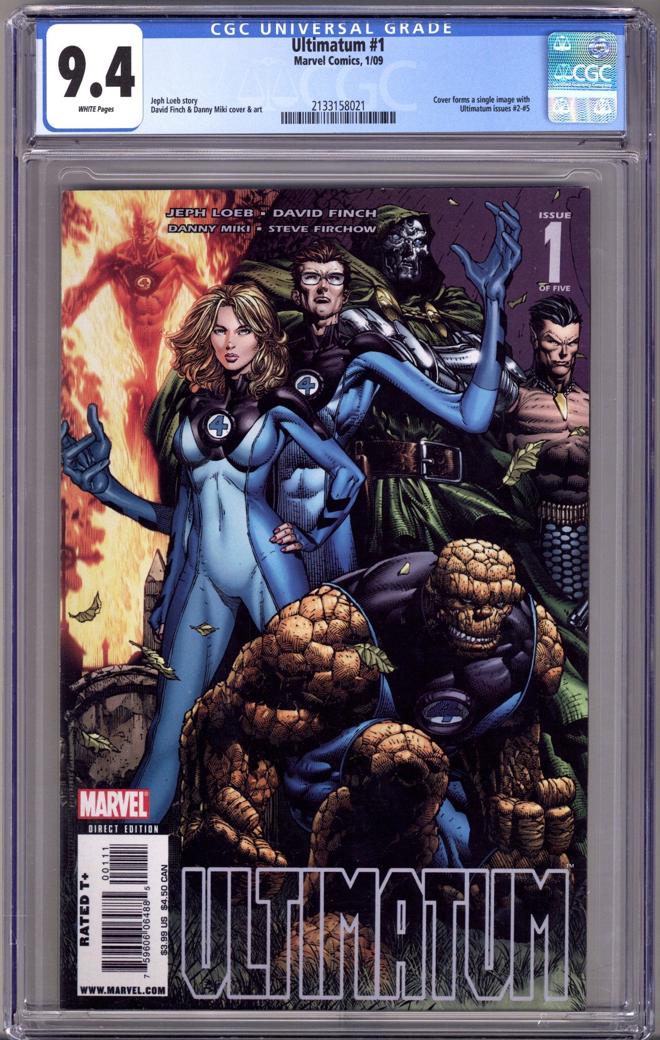 Ultimatum   1 CGC 9.4 (NM)   (2009)        