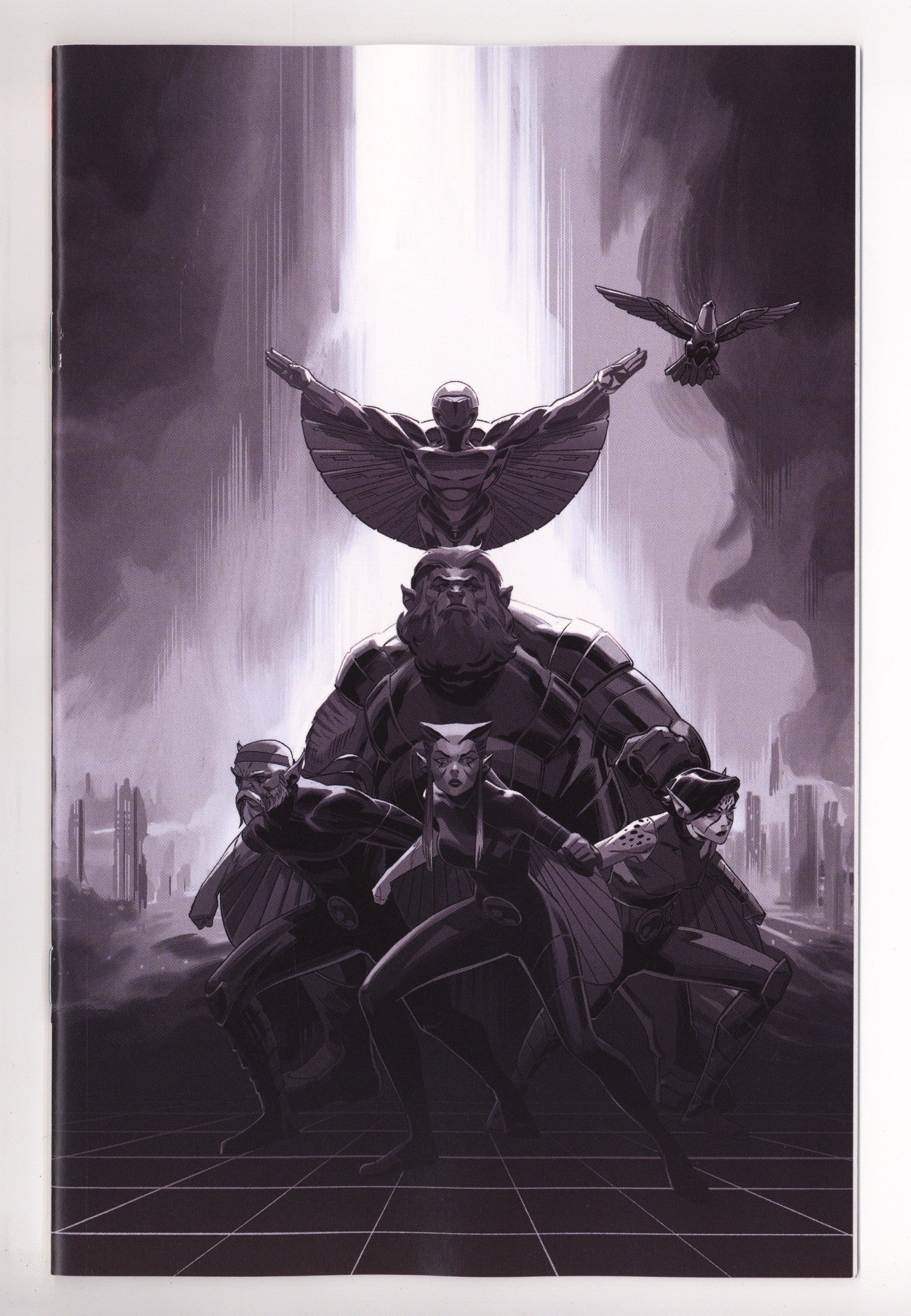 Thundercats X Silverhawks Thunderhawks  1 Failla  B&W Virgin Incentive NM-  (2026)