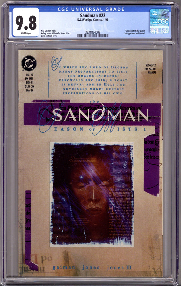Sandman Vol 2 22 CGC 9.8 (NM/M) (1991)