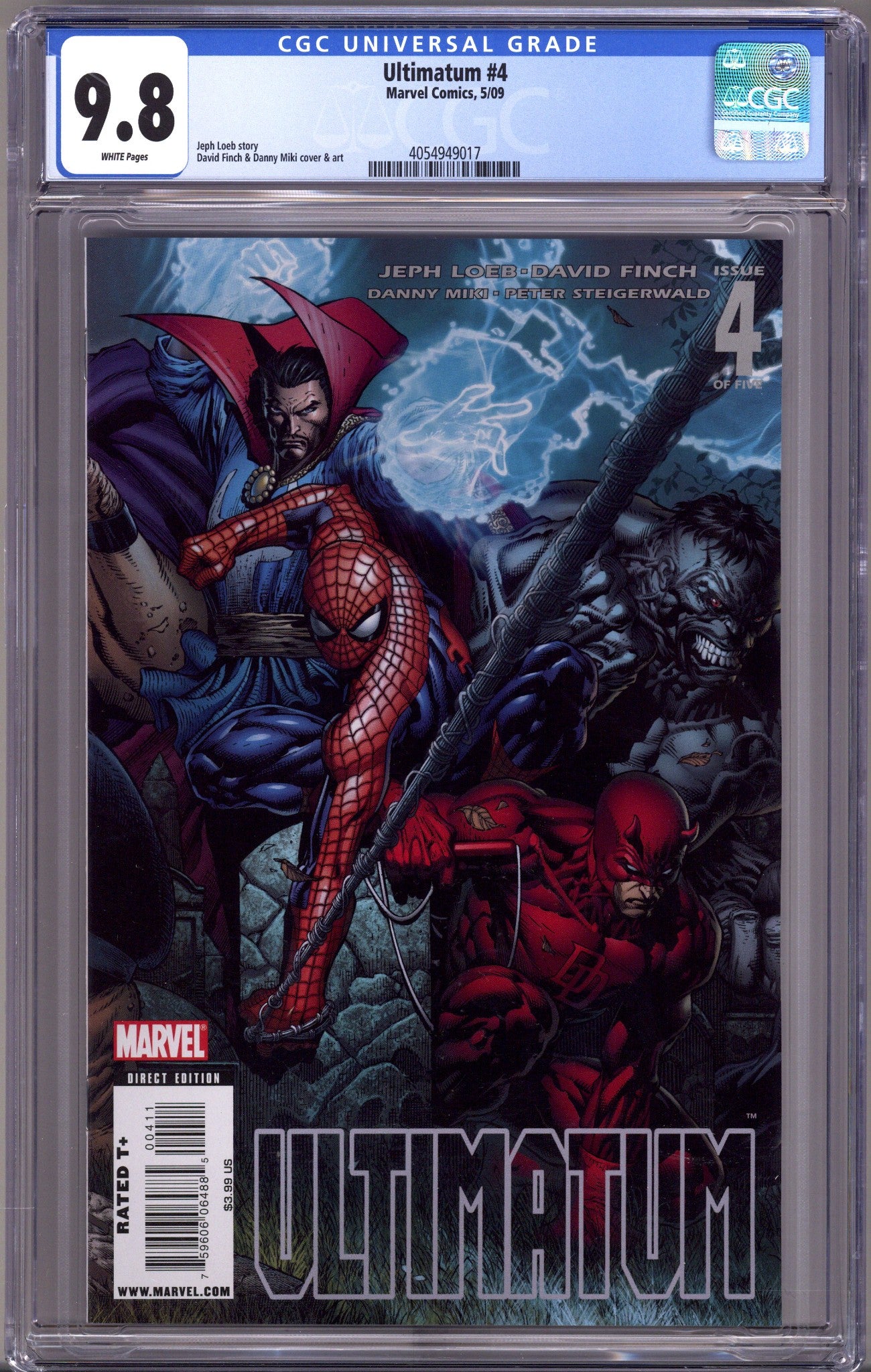 Ultimatum   4 CGC 9.8 (NM/M)   (2009)        