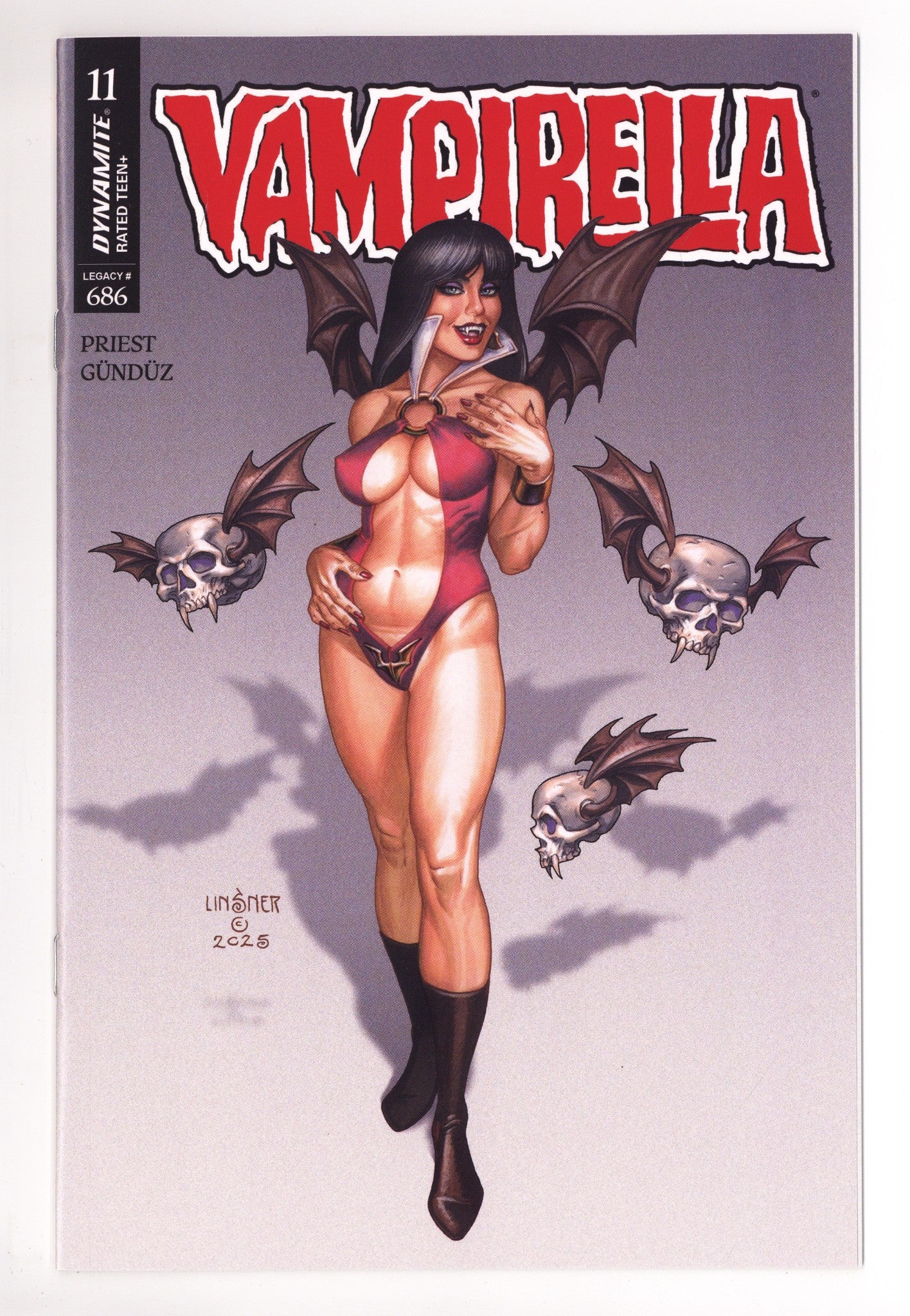 Vampirella Vol 8 11 Linsner Variant (2025)