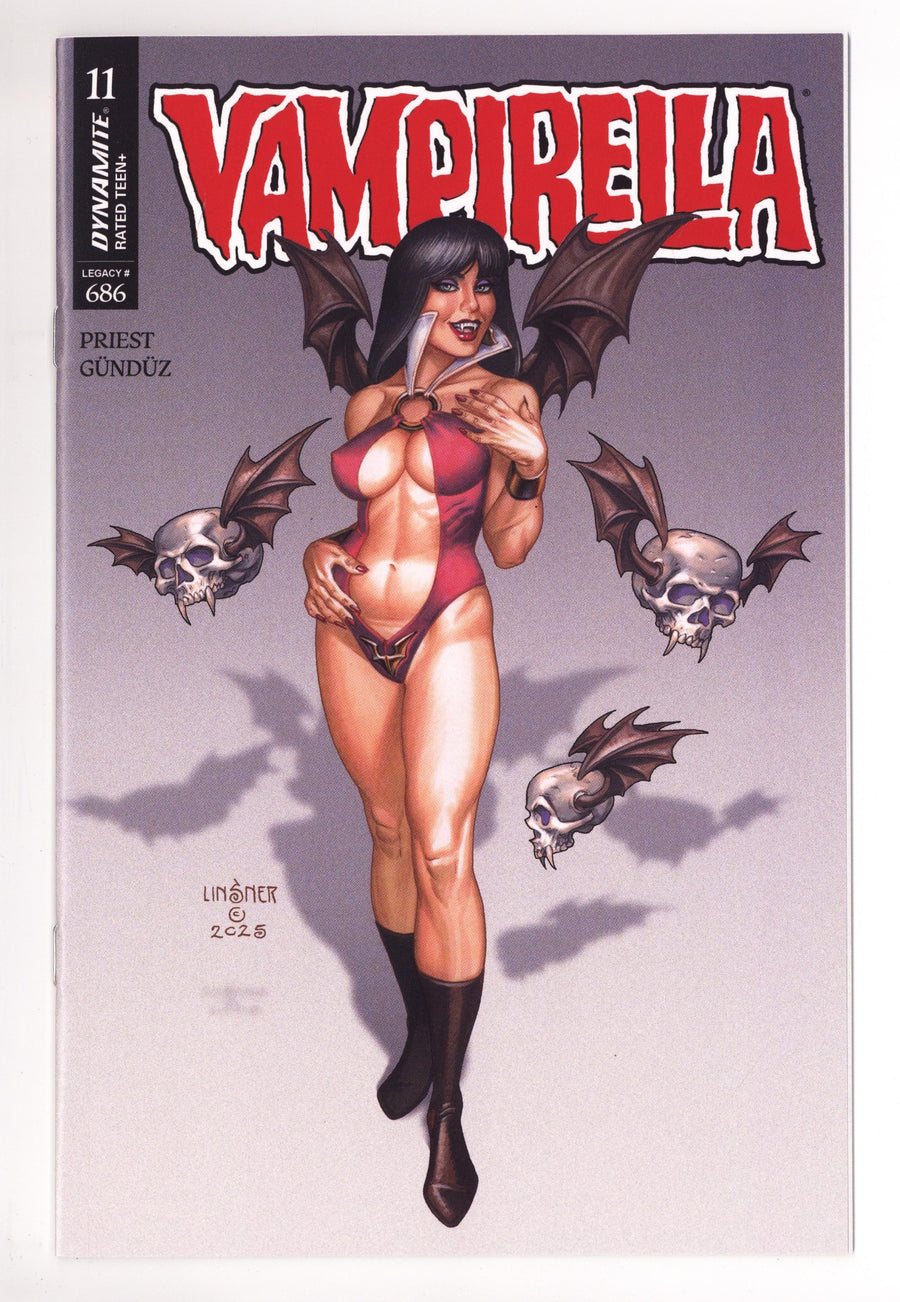 Vampirella Vol 8 11 Linsner Variant (2025)
