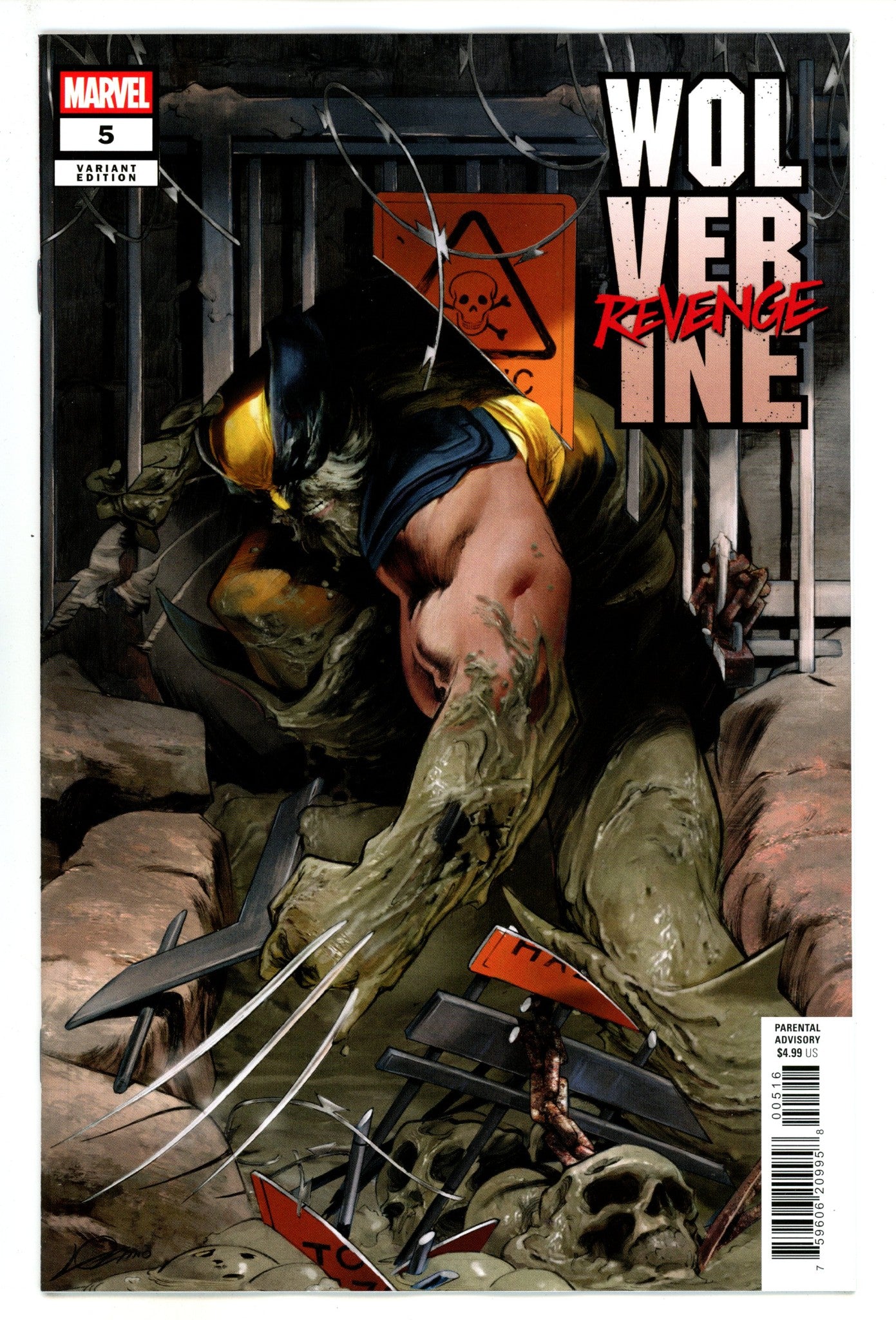 Wolverine: Revenge 5 Lozano Incentive Variant NM- (2025)