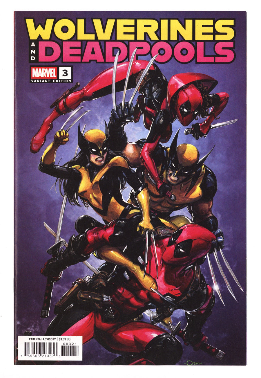 Wolverines & Deadpools 3 Crain Variant (2025)