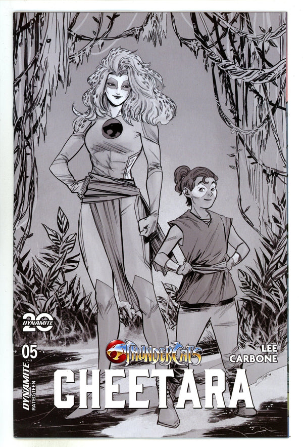 Thundercats Cheetara 5 Lee B&W Incentive Variant (2024)