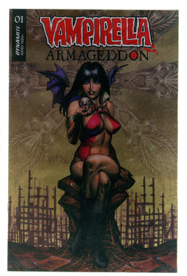 Vampirella Armageddon 1 Linsner Foil Incentive NM (2025)