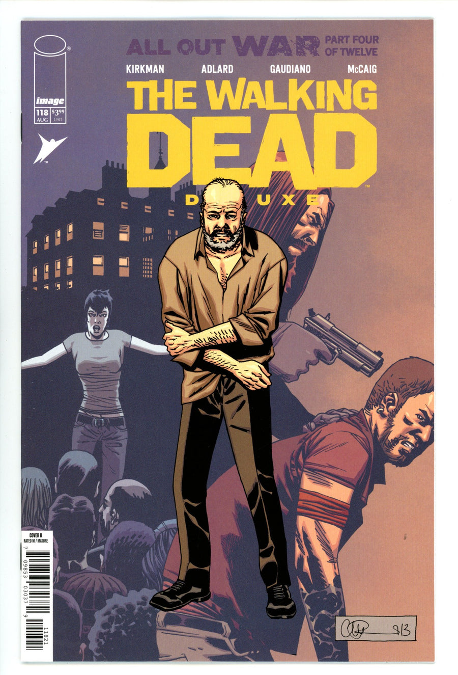 Walking Dead Deluxe 118 Adlard Variant (2025)