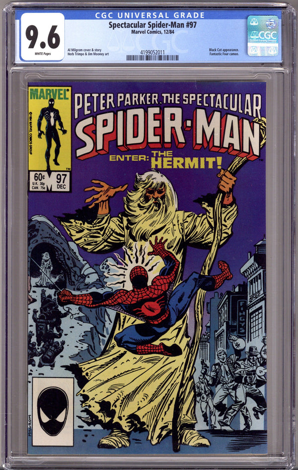The Spectacular Spider-Man Vol 1 97 CGC 9.6 (NM+) (1984)
