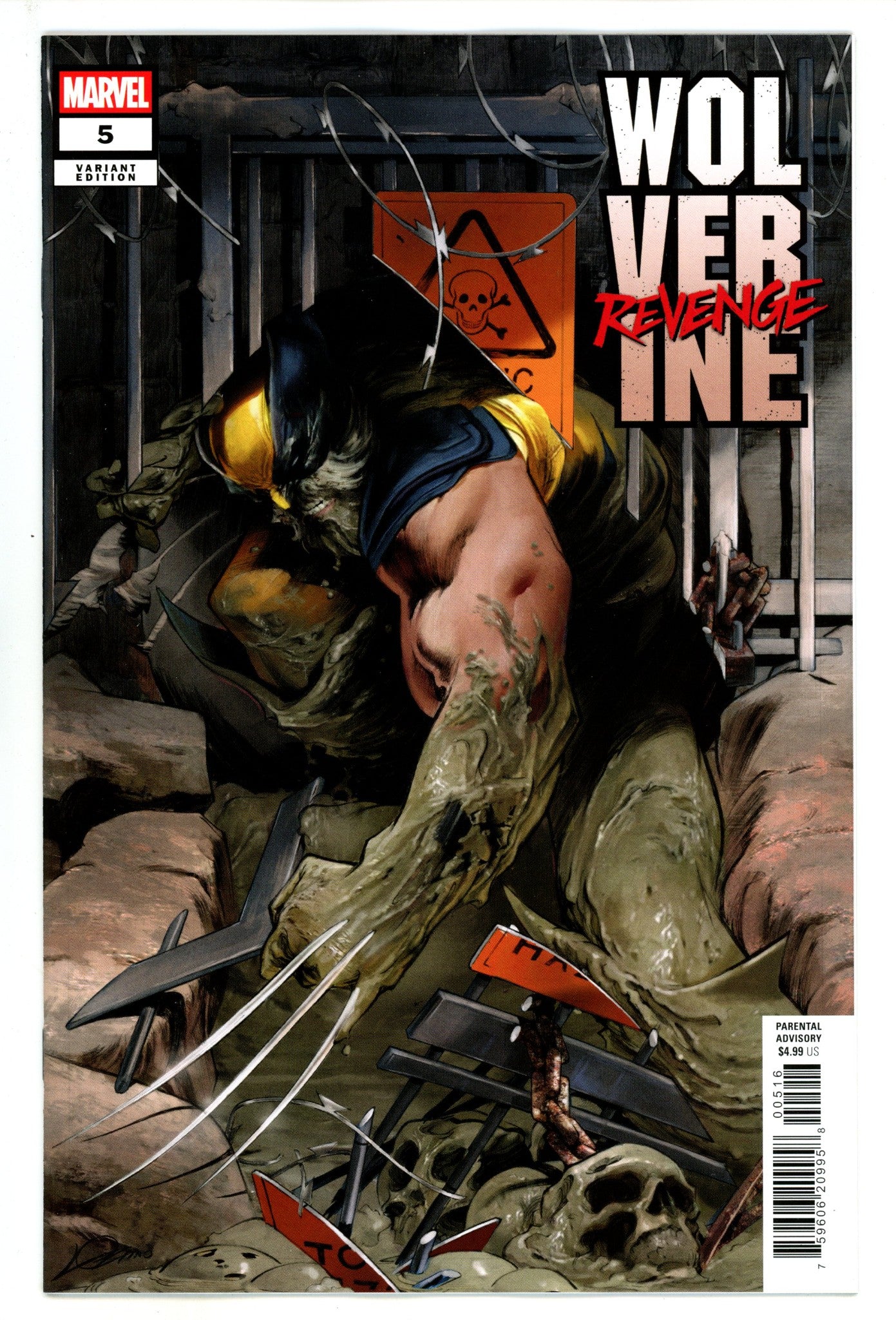 Wolverine: Revenge 5 Lozano Incentive Variant NM (2025)