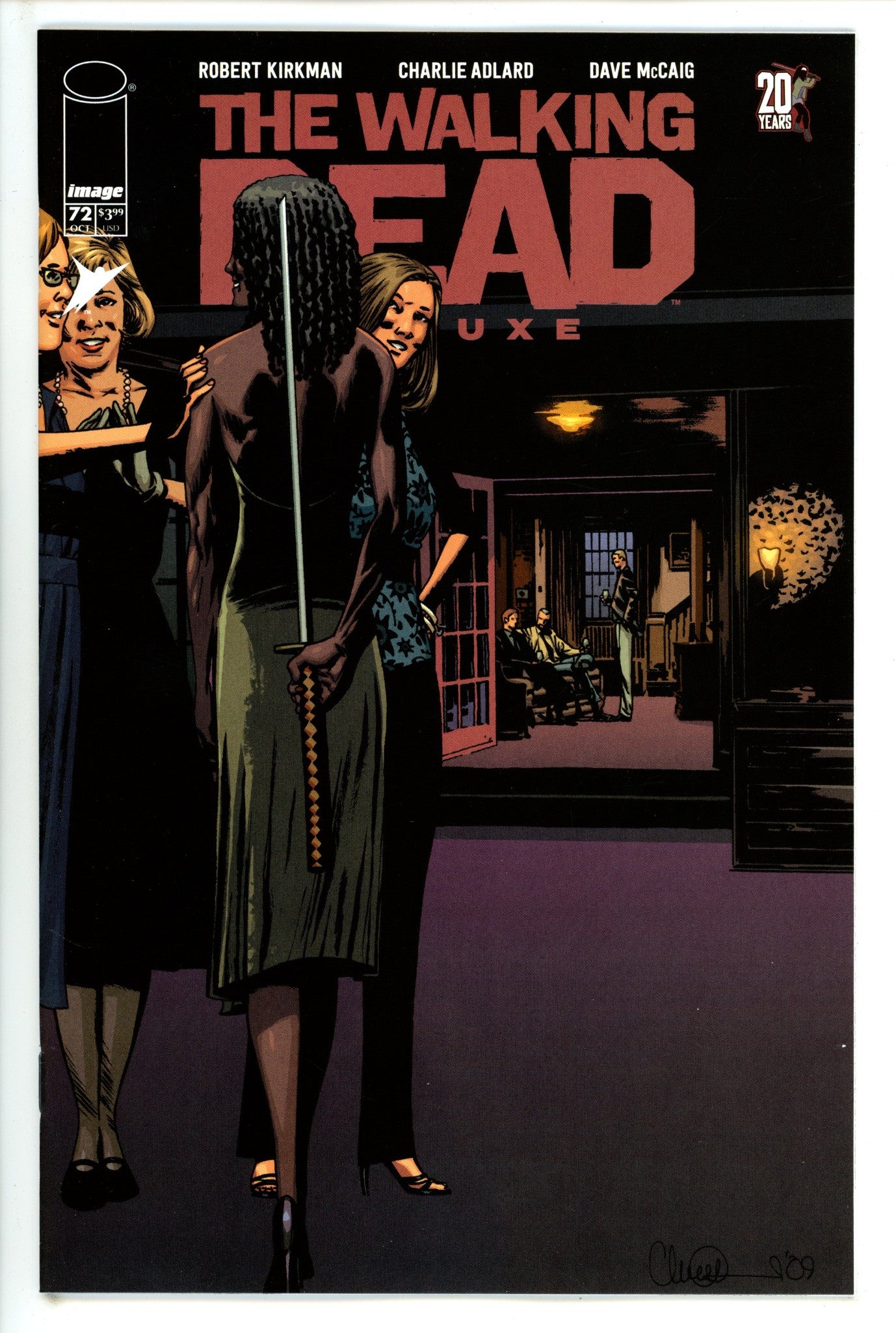 Walking Dead Deluxe 72 Adlard Variant (2023)