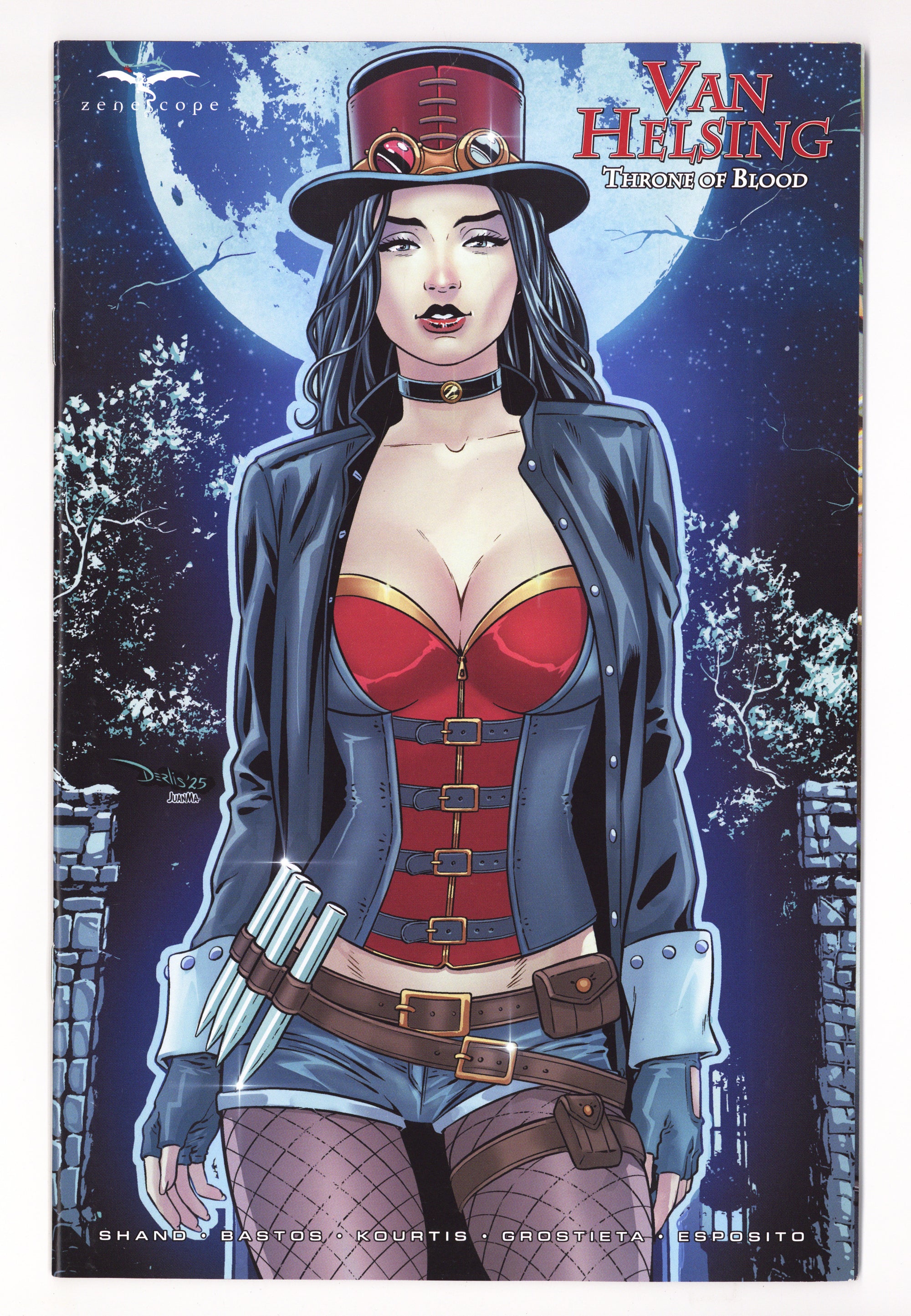 Van Helsing: Throne Of Blood 1 Santacruz Variant (2026)