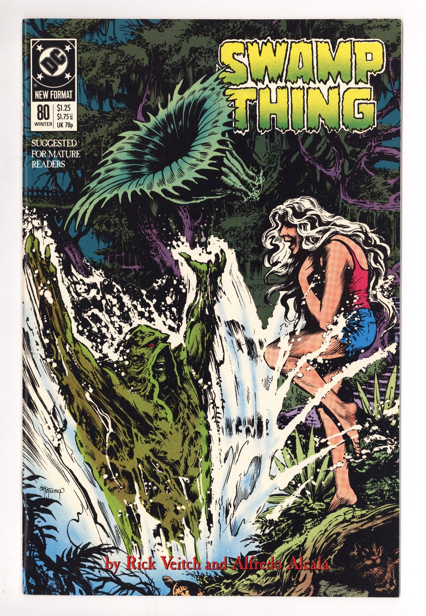 Swamp Thing Vol 2 80 Mid Grade (1988) 