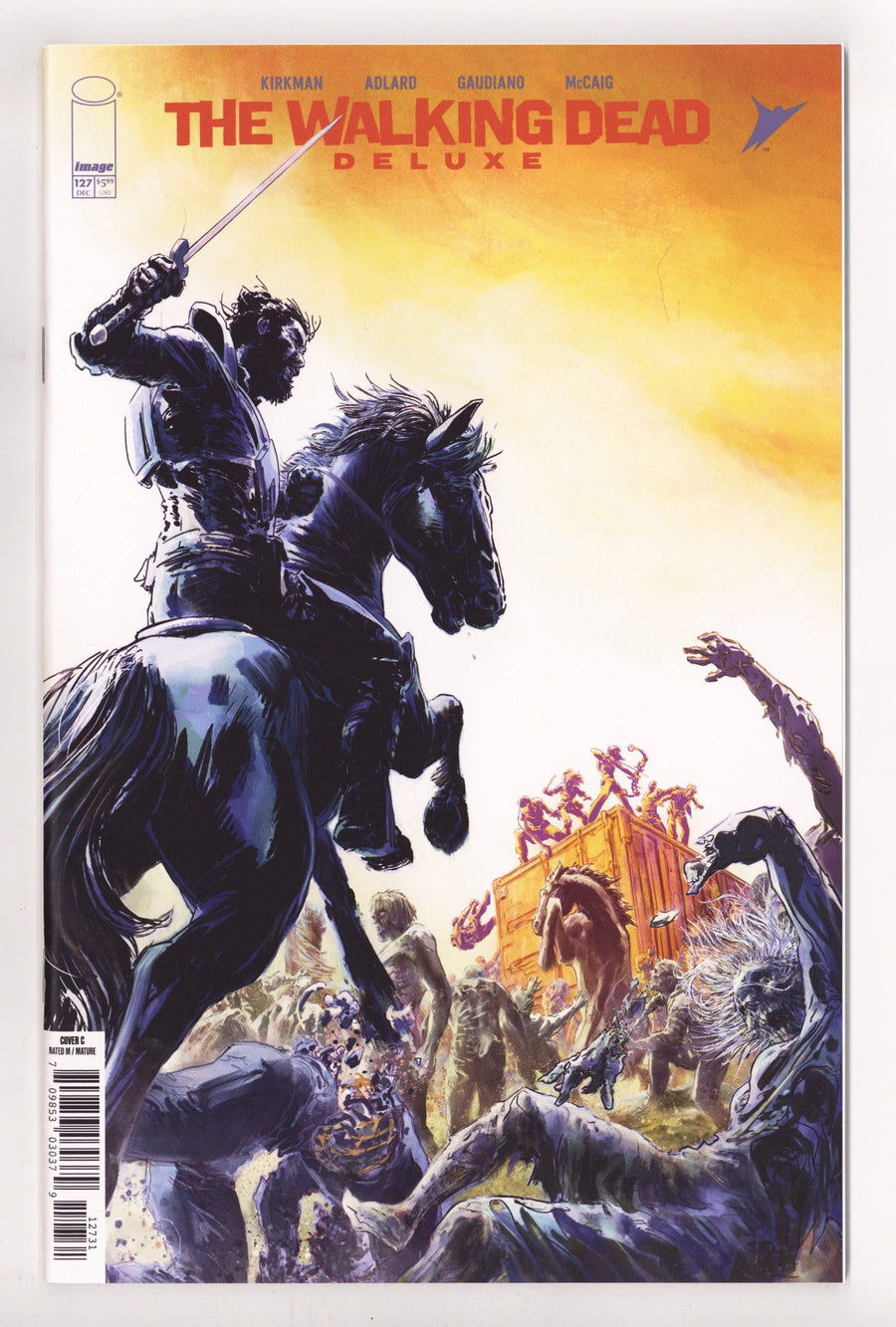 Walking Dead Deluxe 127 Gaudiano Connecting Variant (2025)