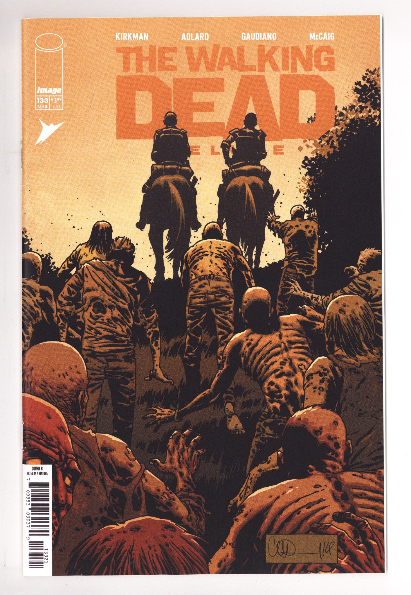 Walking Dead Deluxe 133 Adlard Variant (2026)