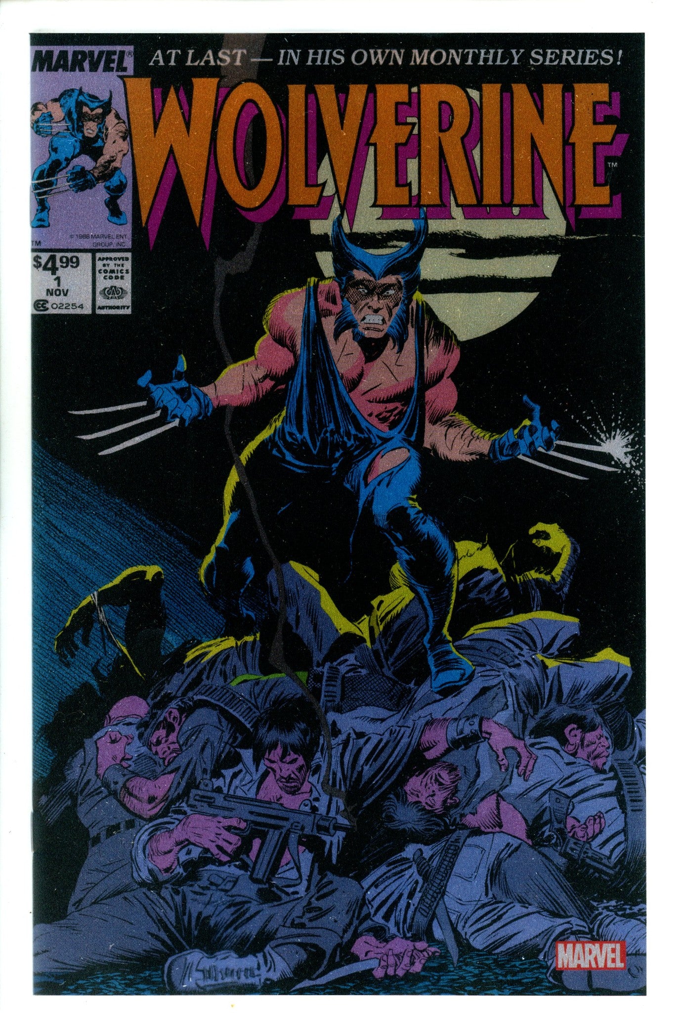 Wolverine Vol 2 1 Buscema Facsimile Foil Variant (2024)