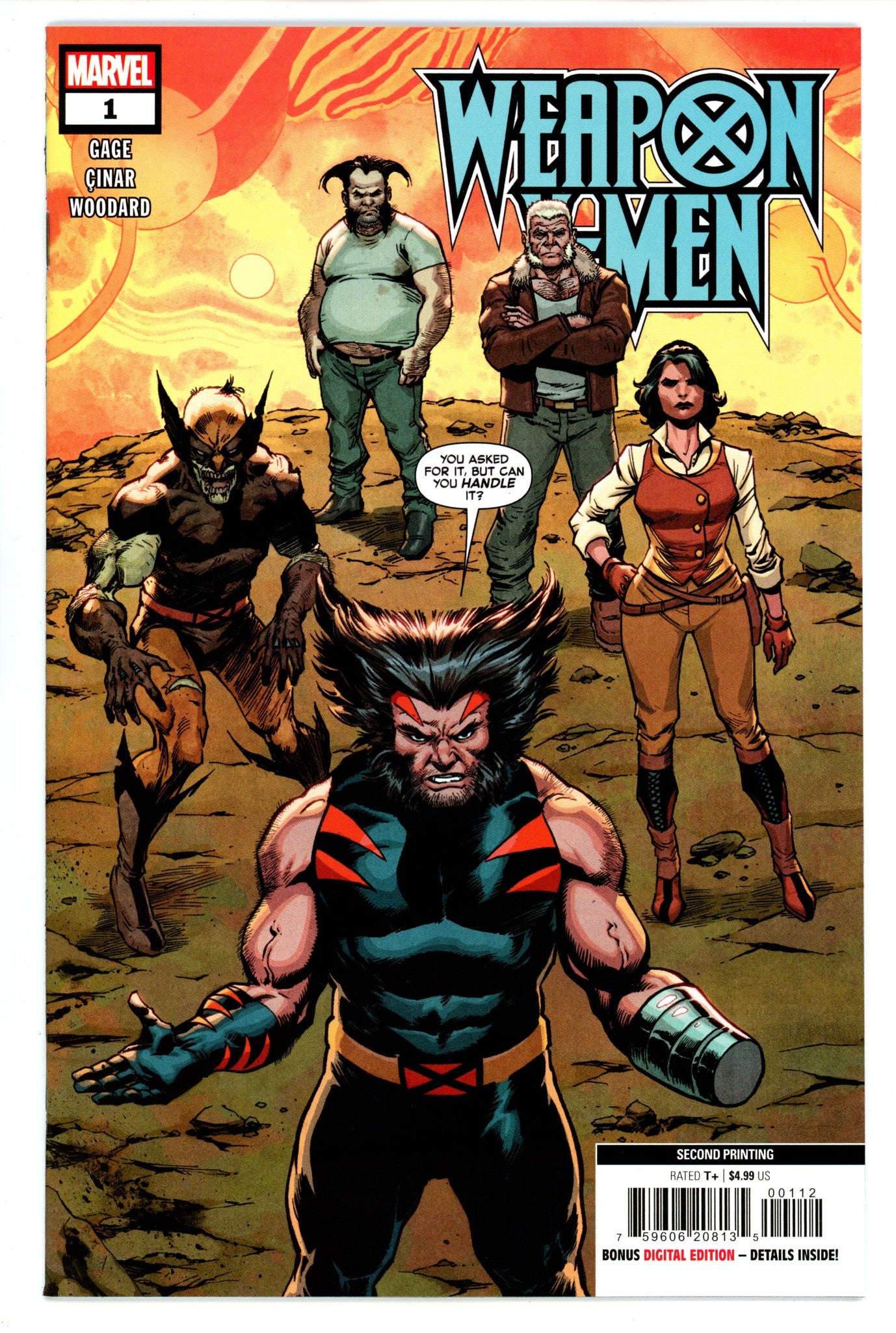 Weapon X-Men 1 2Nd Print (2024)