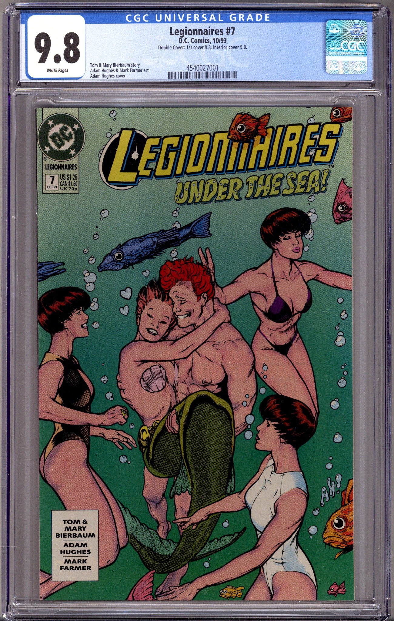 Legionnaires 7 CGC 9.8 (NM/M) Double Cover (1993)