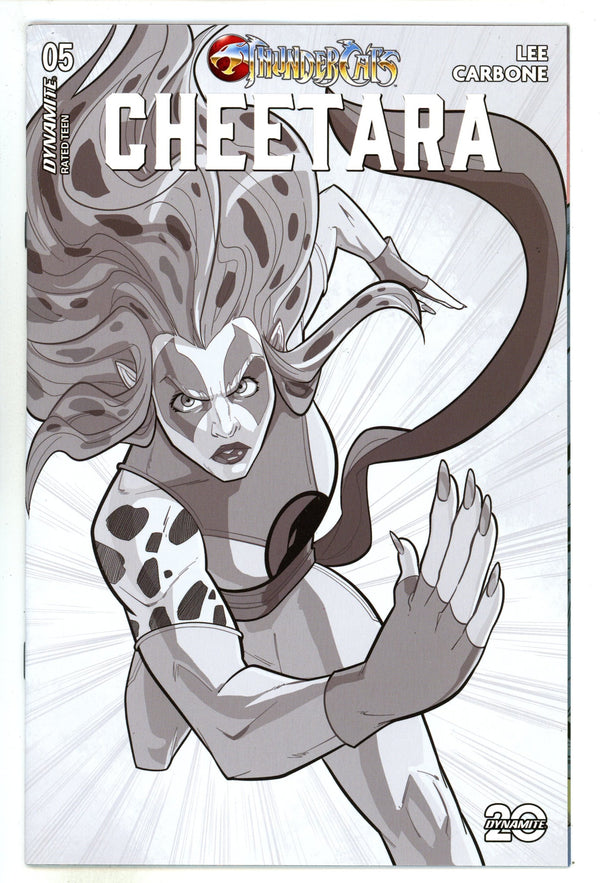 Thundercats Cheetara 5 Stein B&W Incentive Variant (2024)