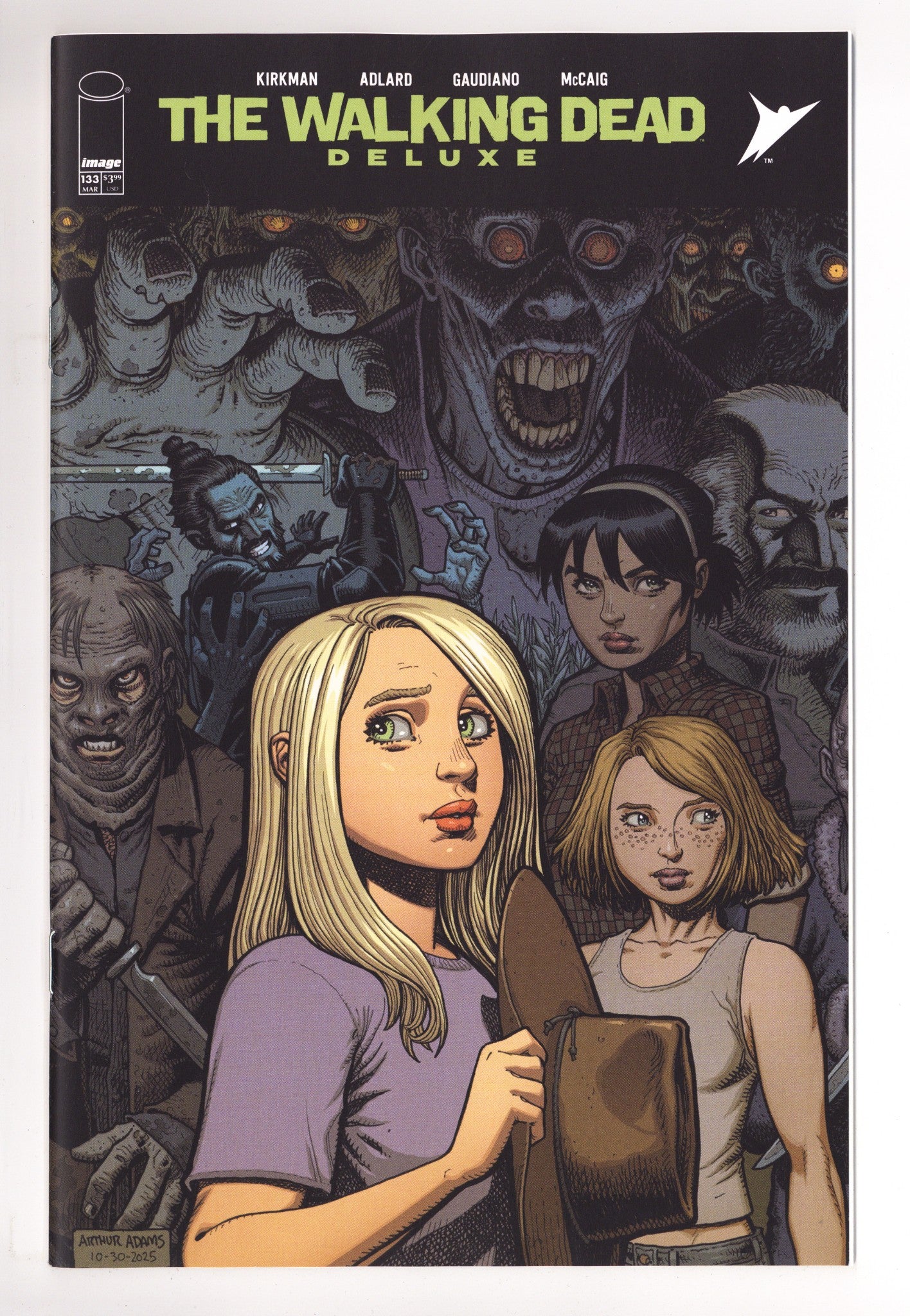 Walking Dead Deluxe 133 Adams Connecting Variant (2026)