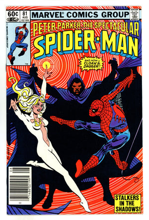 The Spectacular Spider-Man Vol 1 81 VF+ (8.5) (1983) Newsstand
