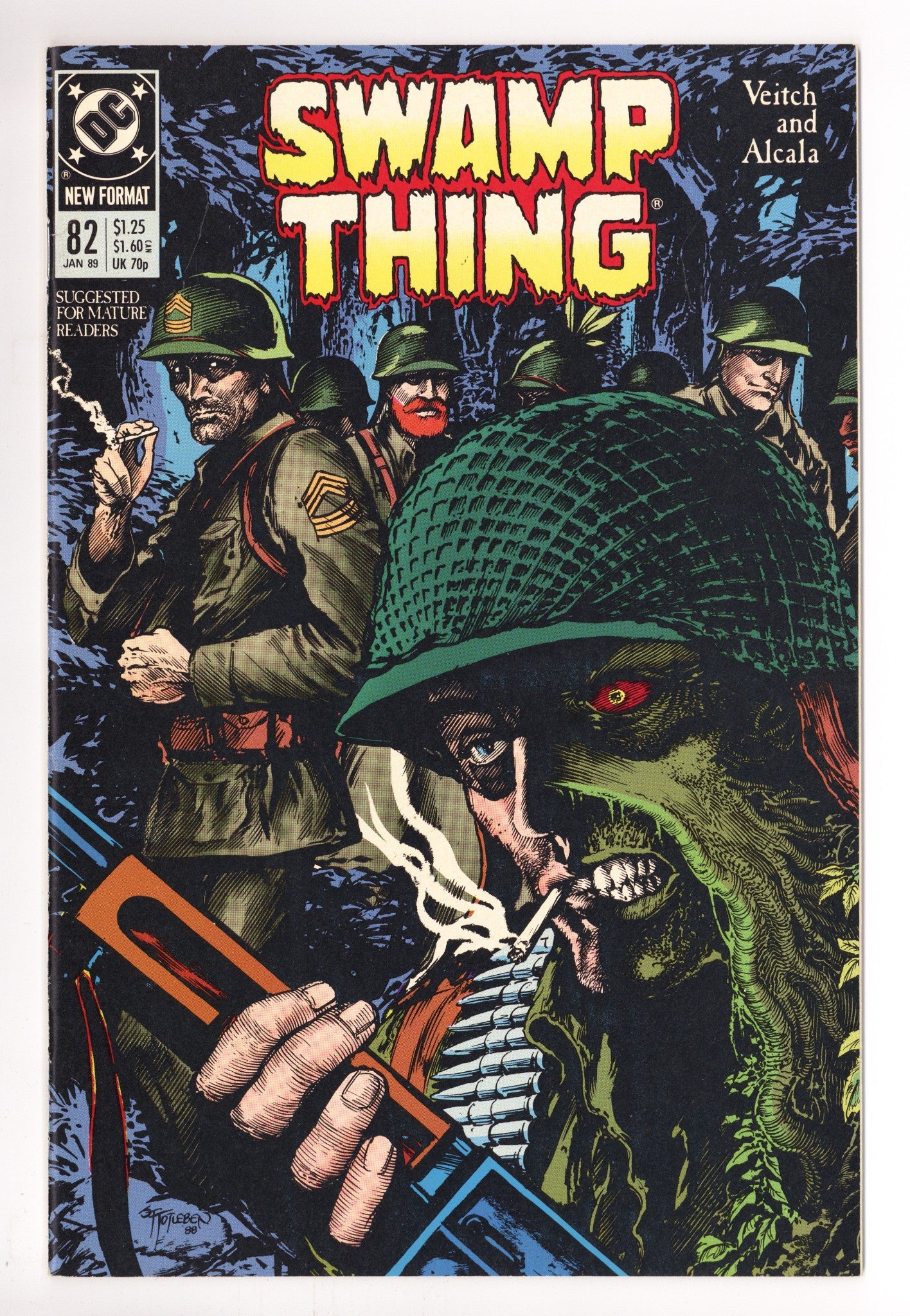 Swamp Thing Vol 2 82 Mid Grade (1989) 