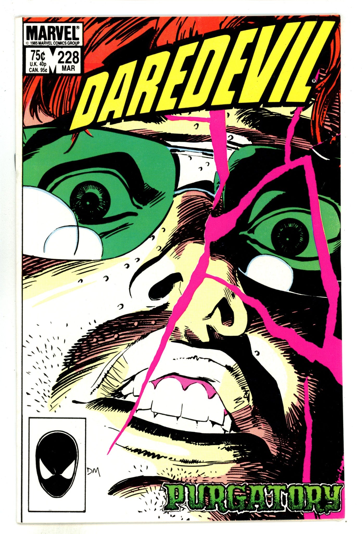 Daredevil Vol 1 228 High Grade (1986) 