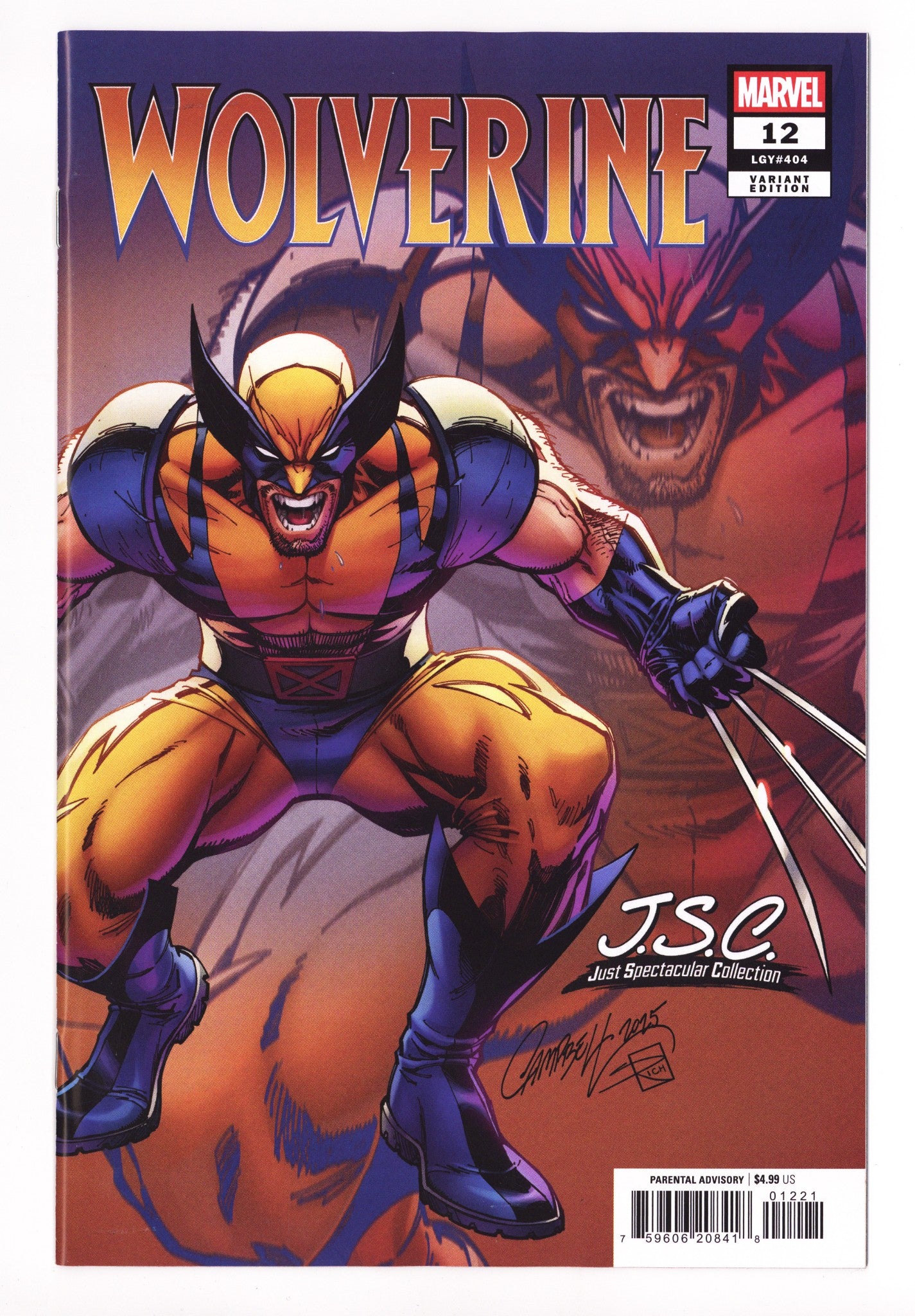 Wolverine Vol 4 12 Campbell Variant (2025)