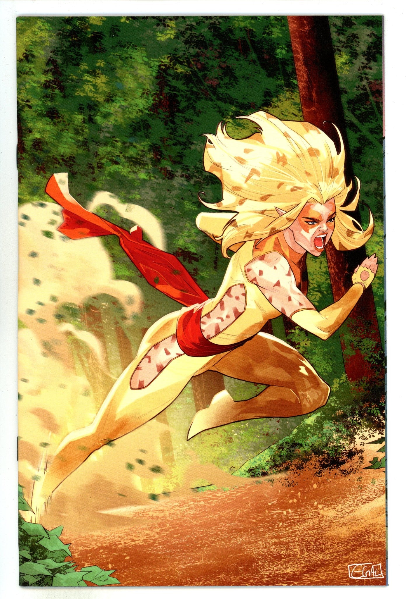 Thundercats Cheetara 5 Galmon Virgin Incentive Variant VF/NM (2024)