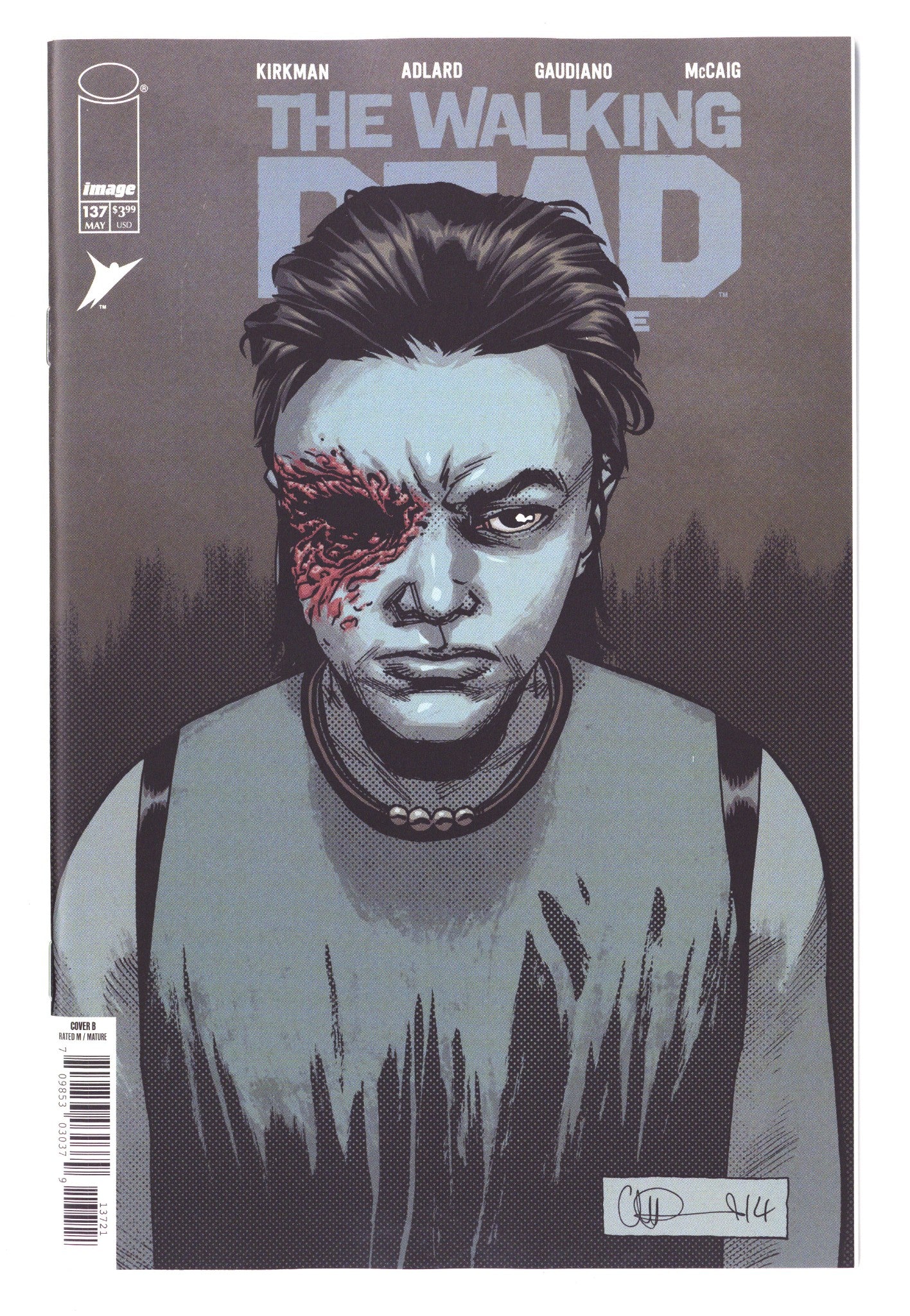 Walking Dead Deluxe  137 Adlard  Variant   (2026)