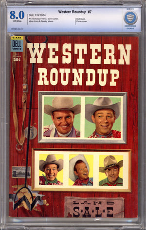 Western Roundup 7 CBCS 8.0 (VF) (1954)