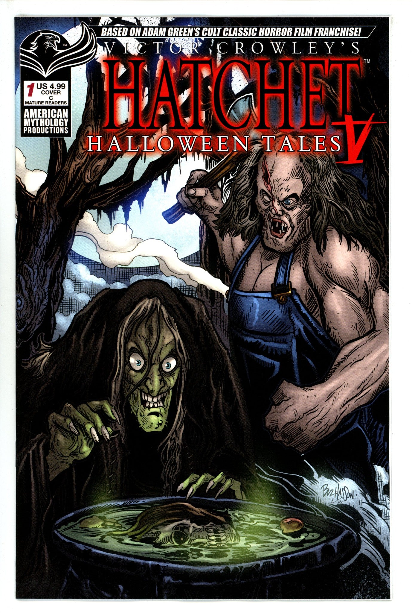 Victor Crowleys Hatchet Halloween Tales V 1 Hasson Variant (2023)