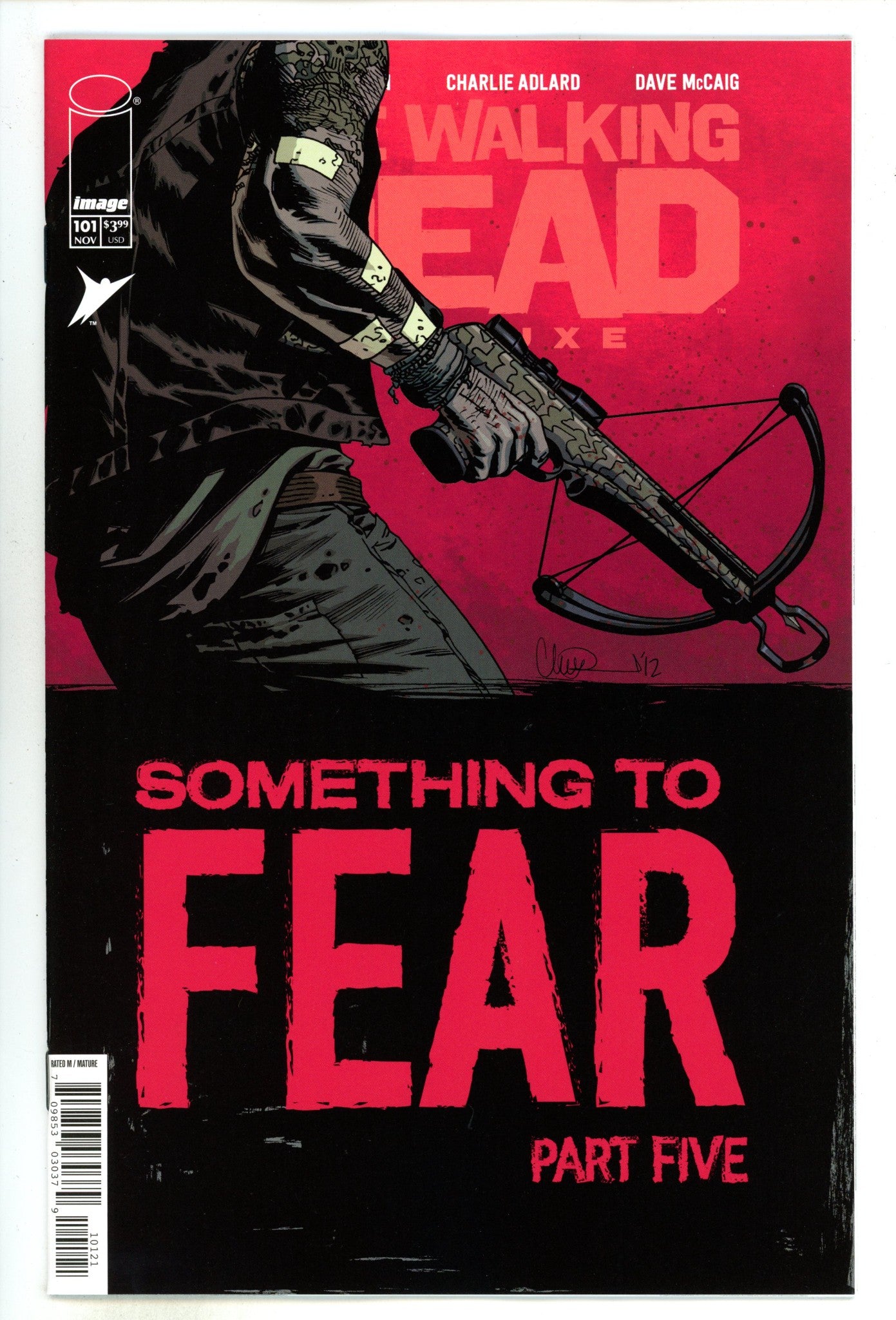 Walking Dead Deluxe 101 Adlard Variant (2024)