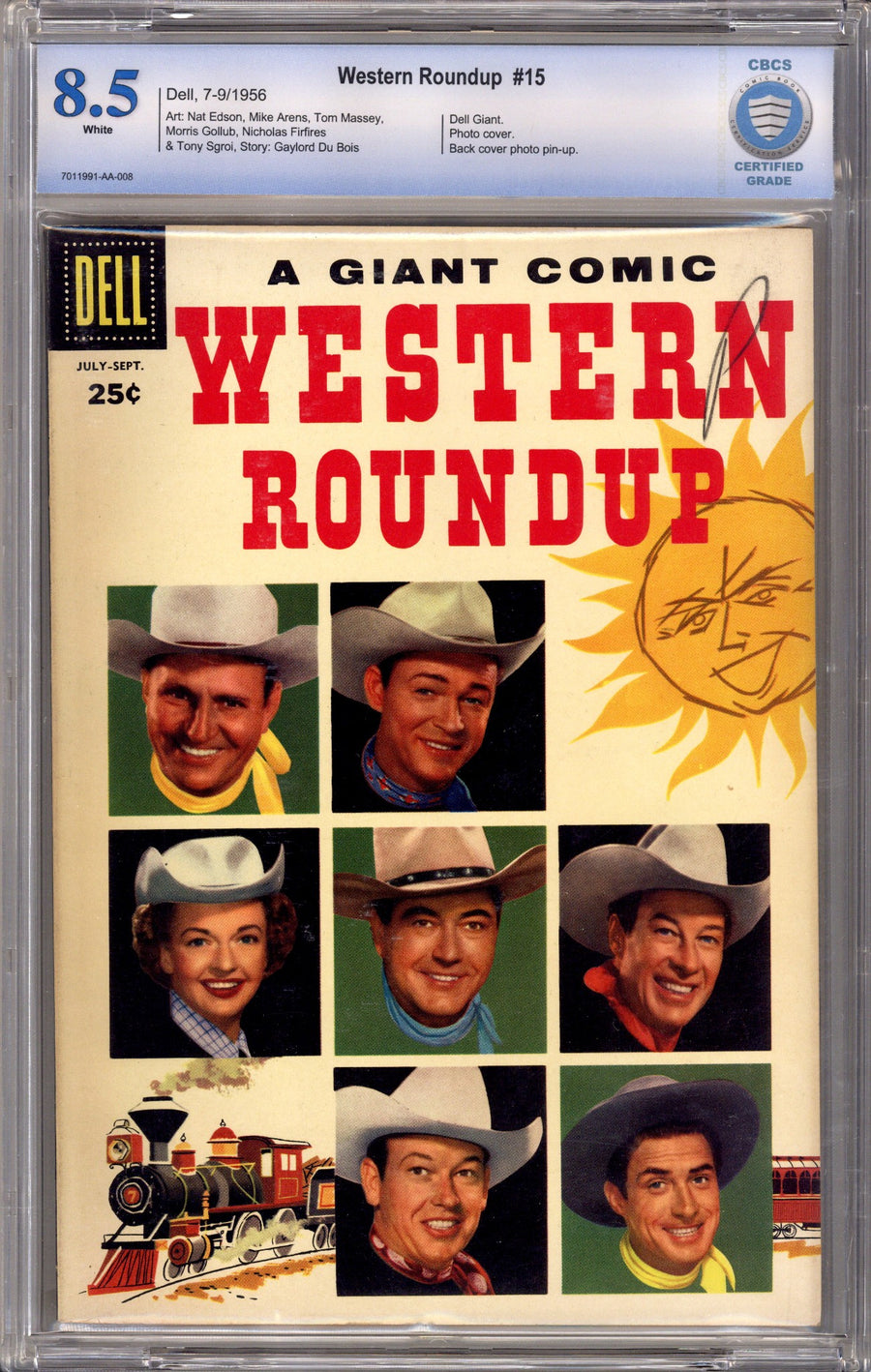 Western Roundup 15 CBCS 8.5 (VF+) (1956)