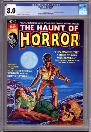 Haunt of Horror 1 CGC 8.0 (VF) (1974)