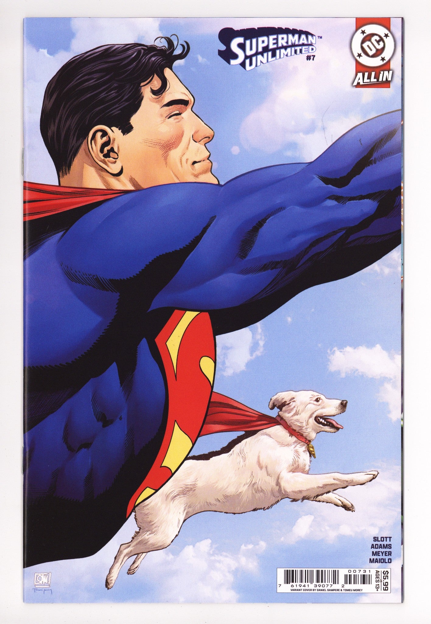 Superman Unlimited 7 Sampere Variant (2025)