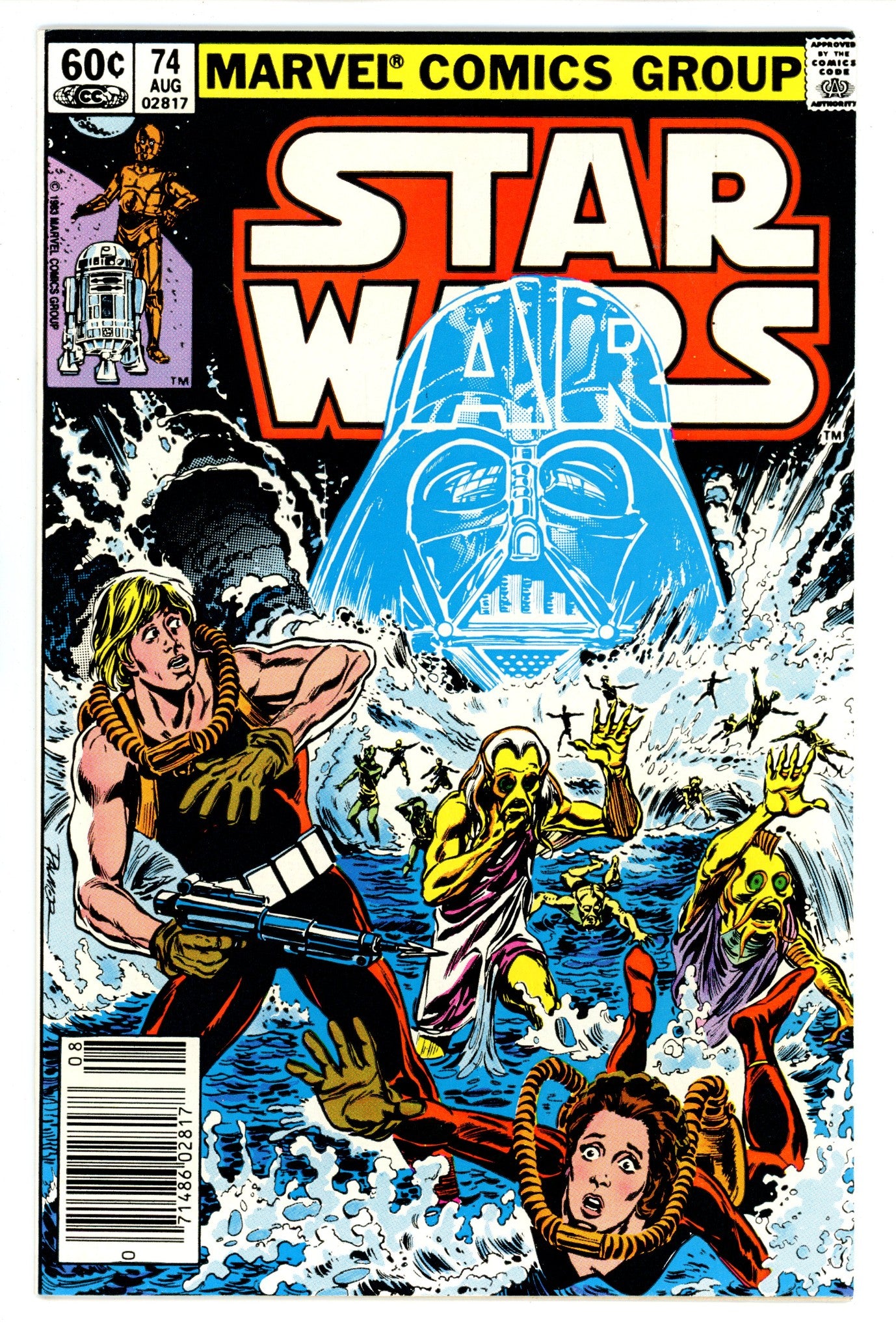 Star Wars Vol 1 74 VF (8.0) (1983) Newsstand 