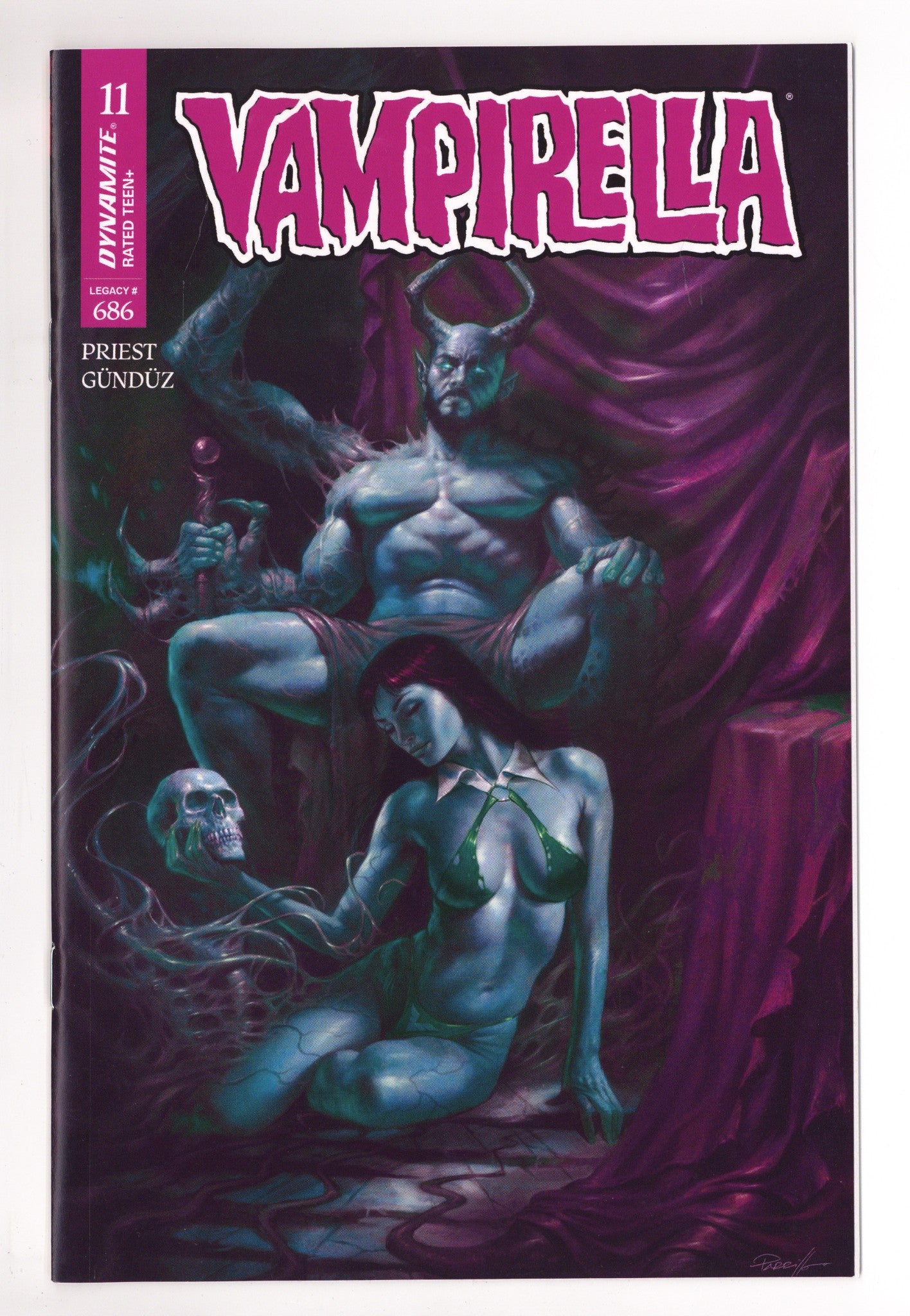 Vampirella Vol 8 11 Parrillo Ultraviolet Variant (2025)