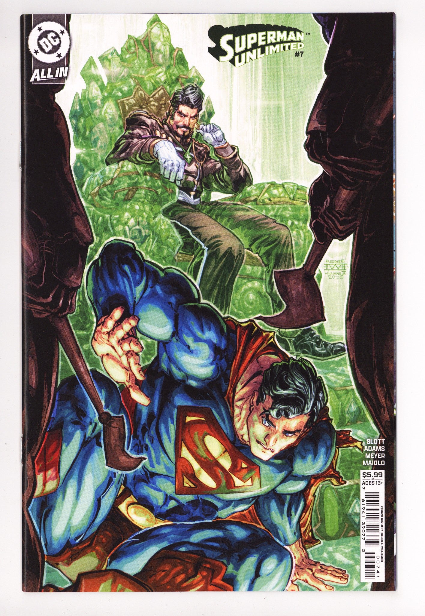 Superman Unlimited 7 Ii Variant (2025)
