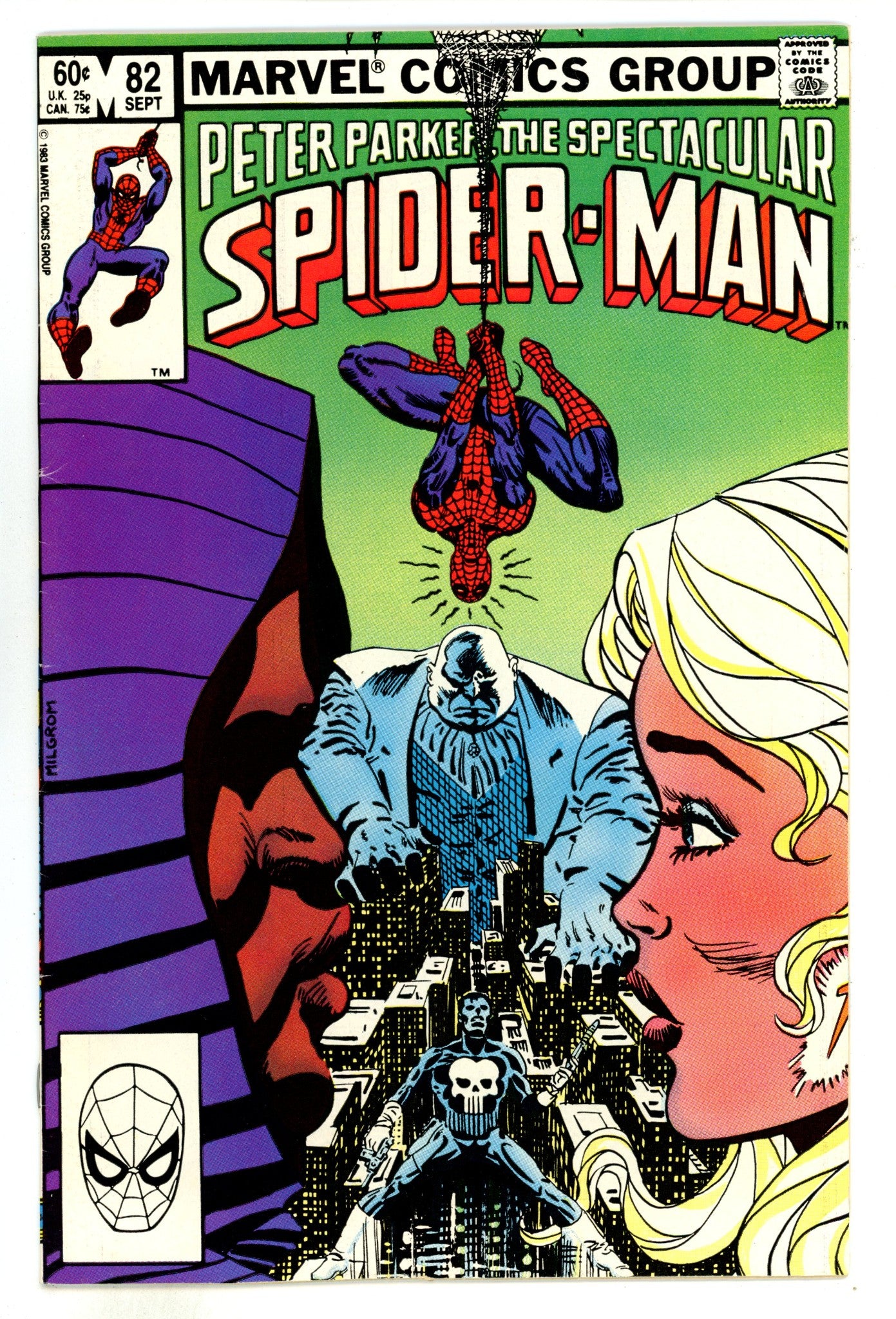 The Spectacular Spider-Man Vol 1 82  VF- (7.5)  (1983)  