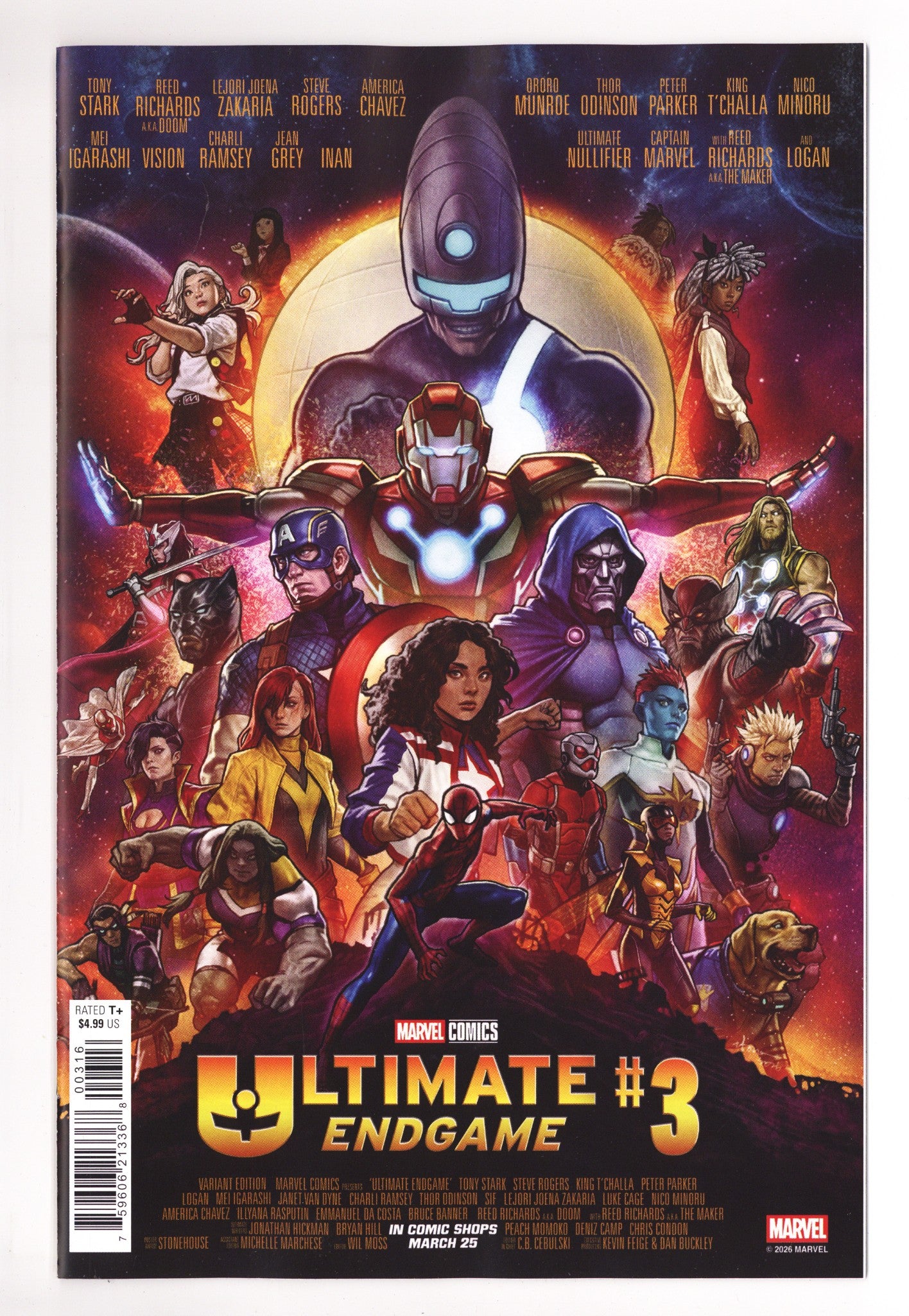 Ultimate Endgame 3 Stonehouse Homage Incentive NM- (2026)