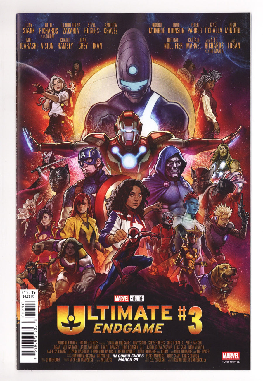 Ultimate Endgame 3 Stonehouse Homage Incentive NM- (2026)